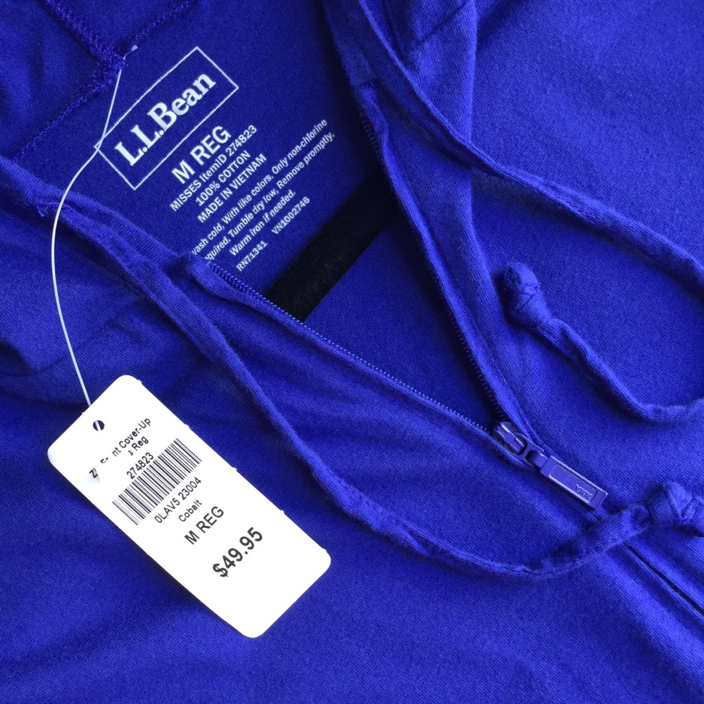 New with tags LLBean cover-up or robe